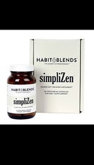 Habit Blends SimpliZen 60 Count. Natural Calming/Relaxing Aid Supplement