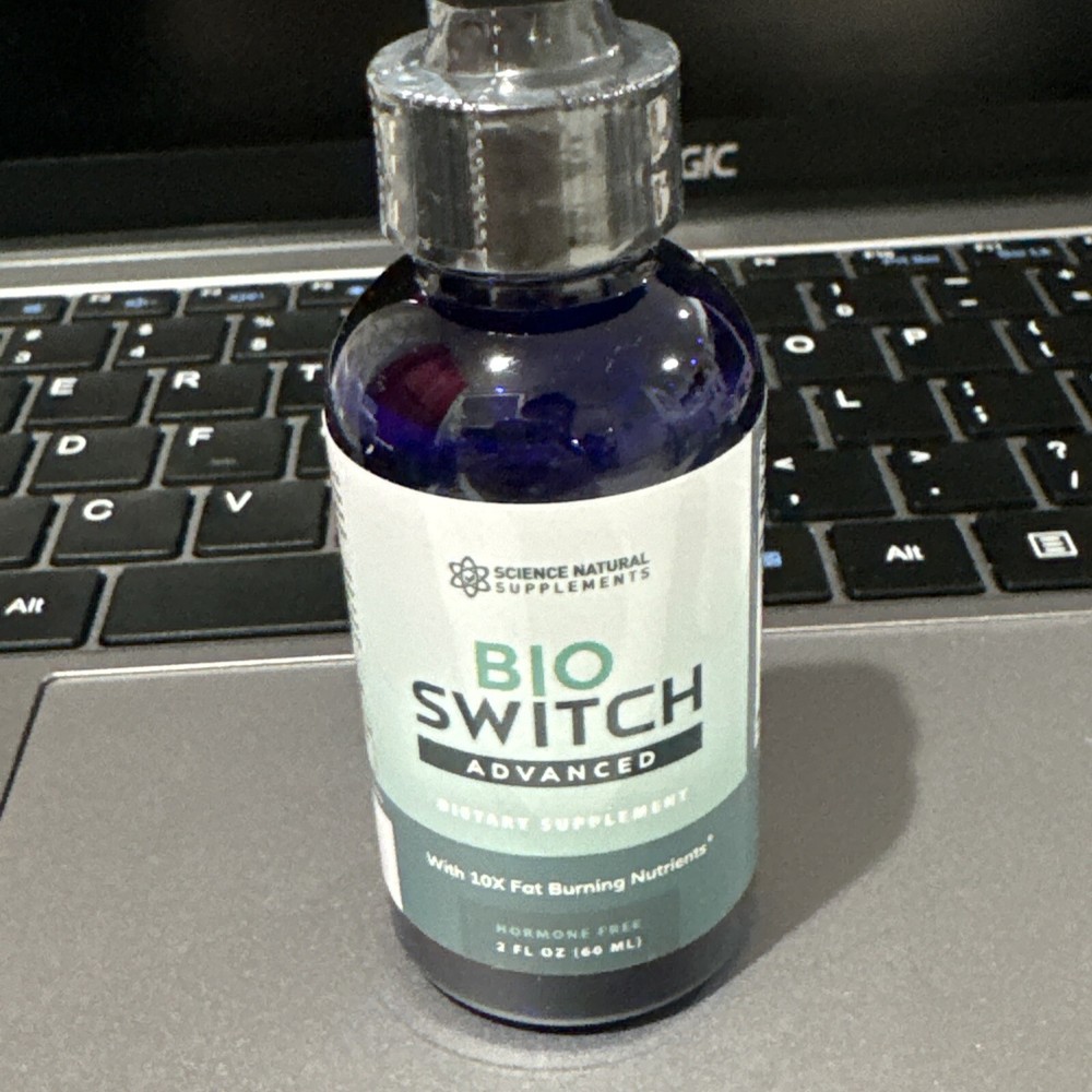 Science Natural Supplements Bio Switch Dietary Supplement 2 Fl Oz. NEW