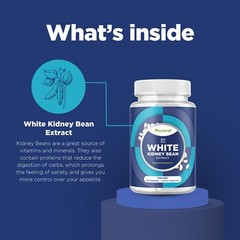 White Kidney Bean Extract Capsule – Extra Strength Carb Blocker