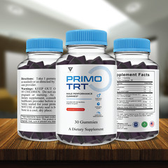 Primo TRT Performance Gummies, PrimoTRT Energy Support (1 Month Supply)