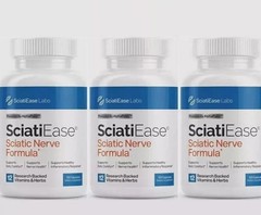 3 Pack SciatiEase Labs Sciati Ease Sciatic Nerve Formula 360 Capsules New Sealed