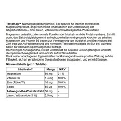 TESTOMAG – 30-150 Tabs – normal testo-levels booster, sexual function, fertility