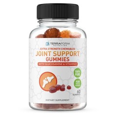 Extra Strength Joint Support Gummies with Glucosamine & Vitamin E – 60 Count
