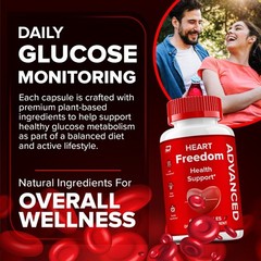 (1 Pack) Heart Freedom Capsules – HeartFreedom All Natural Glycogen Support