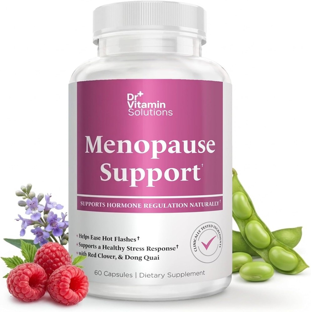 Menopause Support Helps Ease Hot Flashes Naturally Supports Hormone Regulation