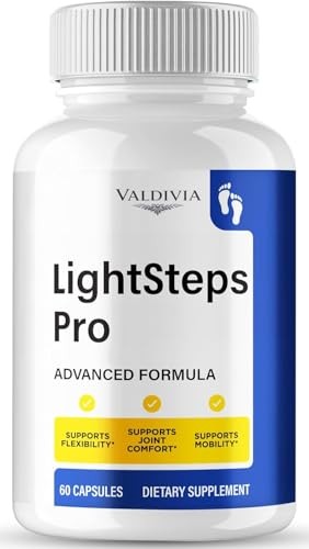 LightSteps Pro Joint Mobility Support Supplement Capsules 1 Pack 60Ct