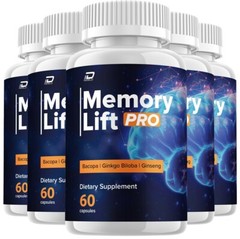 (5 Pack) Memory Lift Pro Brain Supplement Capsules – MemoryLift Pro All Natural