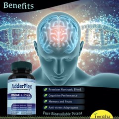 Adderplex Energy Pills Extreme Focus & Euphoria Intense Nootropic Supplements
