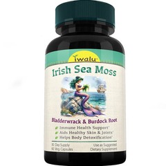 Red Seaweed Irish Moss | Best Supplement Capsule Pill Men Women FREE SHIP