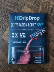 💦Drip Drop Dehydration Relief Fast VARIETY Powder 4 Sticks 💦 Electrolyte