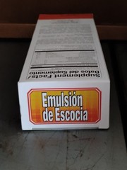 (BB 12/26) Emulsion de Escocia w/ vitamins A&D Strawberry/Banana Flavor – 6.5 oz