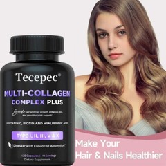 Multi Collagen Complex Plus 1600MG – Healthy Joint, Hair, Skin, and Nails