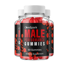 3-Pack CoreSpark Male Gummies, Core Spark Gummies for Men – 180 Gummies