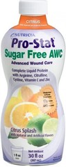 Pro-Stat Sugar Free AWC Protein Supplement Citrus Splash 30 oz Bottle, 40230