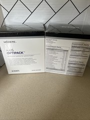 MODERE AXIS OPTIPACK Bioceutical Nutrition Daily Vitamin 60 Packs 2 New Boxes