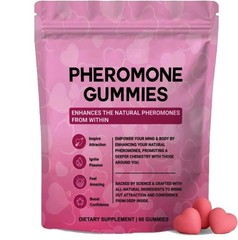 Pheromone Gummies | 60 Count Gummies | Non-GMO | Natural Formulation+++