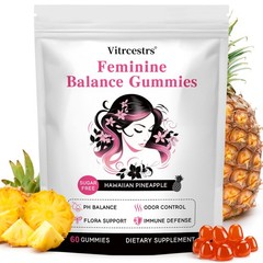 Feminine Probiotic Gummies,pH & Vaginal Flora Support with 1Billion CFU,60 Count