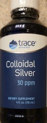 Trace Minerals COLLOIDAL SILVER 30 PPM 4 fl oz ( 24 Servings ) BEST BY 8/26