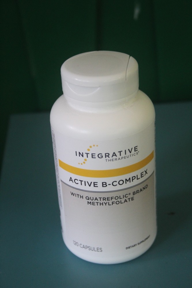 INTERGRATIVE THERAPEUTICS ACTIVE B-COMPLEX 120 CAPSULES SEALED EXP 2028