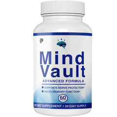 Mind Vault- Memory Function Supplement, Nerve Protection Support- 60 Capsules