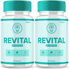 (2 Pack) Revital Capsules Formula for Health & Wellness Pills (120 Capsules)