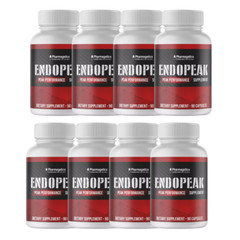 Endopeak Peak Performance Supplement – 8 Bottles
