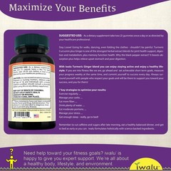 Carcumin Supplement – High Potency Formula For Long-Lasting Relief – Turmeric