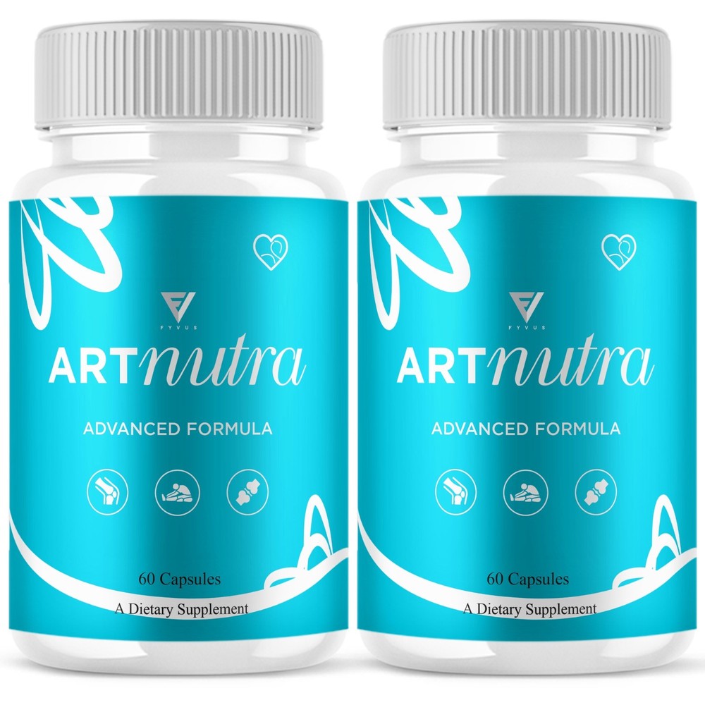 (2 Pack) Artnutra Joint Support, Art Nutra Advanced Supplement (120 Capsules)