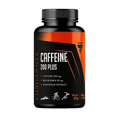 CAFFEINE 200 PLUS – 60-120 Capsules – Caffeine adds energy – relieves fatigue