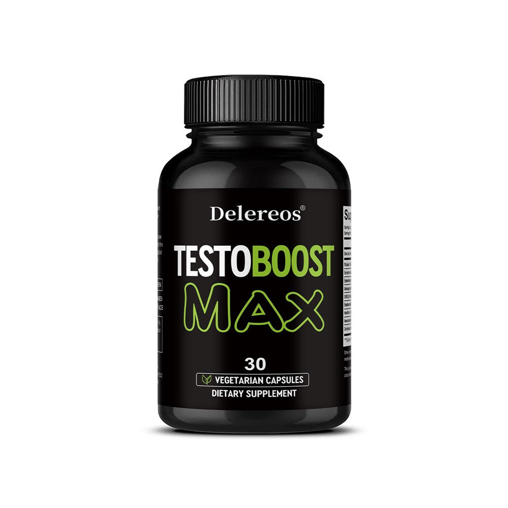 TestoBoost Max Male Vitality Complex Zinc&Adaptogens for Stamina&Energy 30~120CT