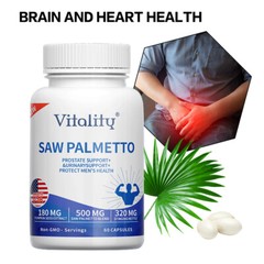 SAW PALMETTO PROSTATE SUPPORT&URINARYSUPPORT+ PROTECT MEN&rsquo;S HEALTH
