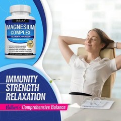 Magnesium Complex 8 Essential Magnesium Supplement Fitness Edible IMMUNITY++