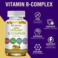 Vitamin B Complex Supplement-Super B Vitamin,Immune Boost,Energy,Metabolism