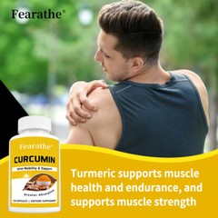 Turmeric Curcumin Capsules 500mg Per Serving Anti Inflammatory Antioxidant