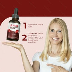 Sugar Reset Drops, Advanced Formula Blood Support & Metabolic Balance (30 servs)