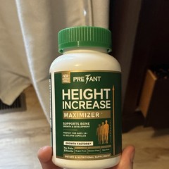 PRETANT Height Increase Maximizer Capsules 62ct Non-GMO Exp 04/2028