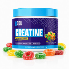CREATINE MONOHYDRATE – 300g – Increased strength, power, muscle mass, recovery