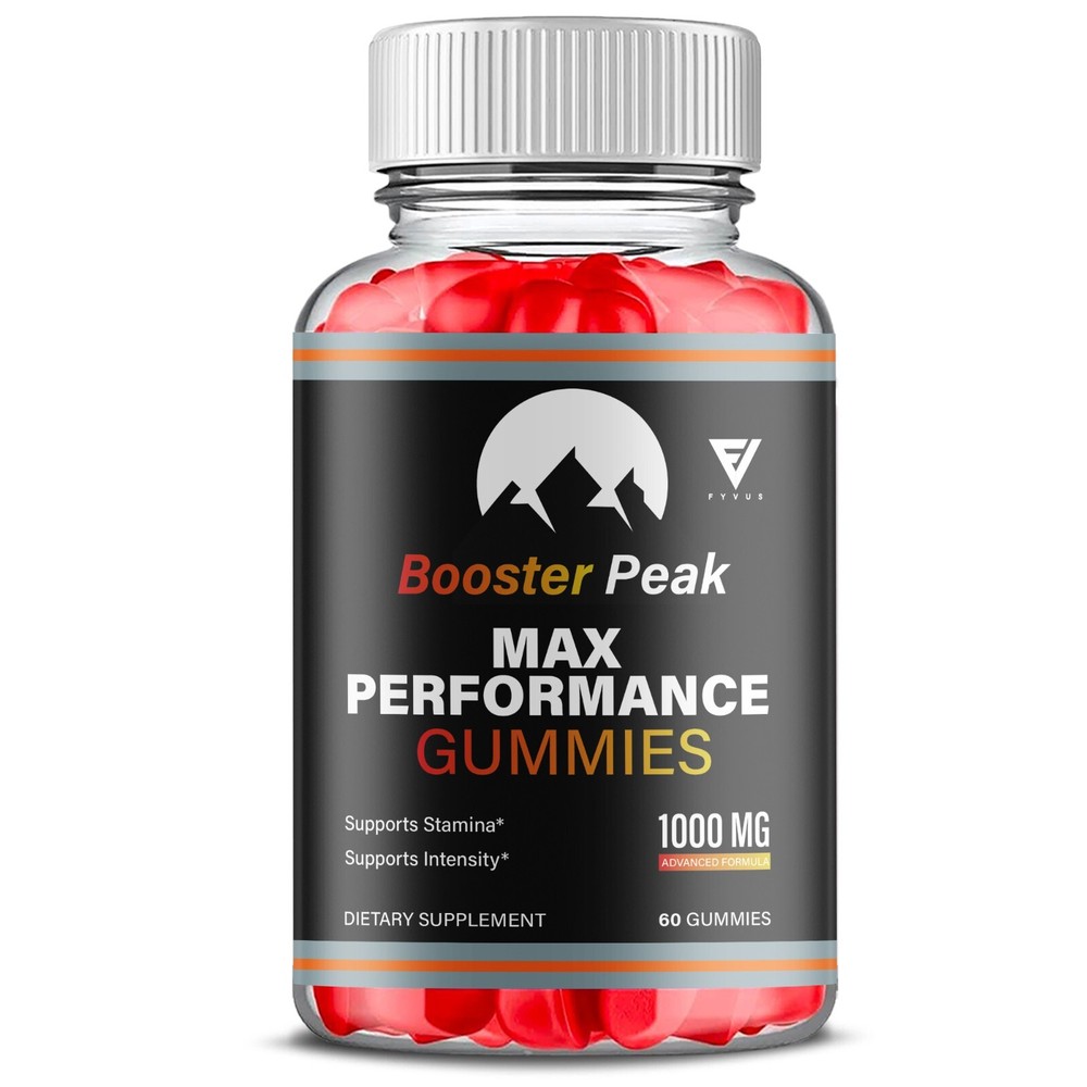 Booster Peak Gummies BoosterPeak Performance Supplement (60 Gummies)