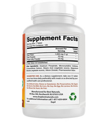 2 Pack Best Naturals Bee Pollen Complex 1000 mg 120 Tablets, Healthy Metabolism