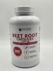Nautical Elements Beet Root Capsules 1200mg 200ct Athletic Performance New