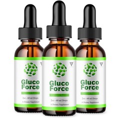 (3 Pack) Gluco Force Liquid Drops GlucoForce Glycogen Support Supplement (6oz)