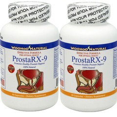 2 x Woho Natural ProstaRX 9 60 Capsules