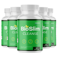Bio Slim Cleanse Advanced Defense Formula Dietary Supplement – 5 Bottles