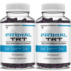 (2 Pack) Primal TRT Gummies, PrimalTRT Performance Supplement (60 Gummies)