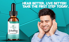(5 Pack) EchoFree Pro Liquid Drops, Echo Free Advanced Tinnitus Support (10oz)
