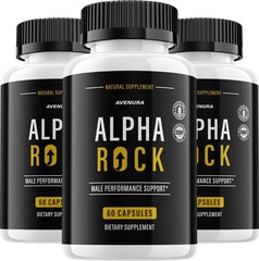 (3 Pack) Alpha Rock for Men Capsules – AlphaRock MultiVitamin Pills, Energy