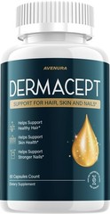 (1 Pack) Dermacept Capsules – Derma Cept Natural Blend Healthy Skin Care Pills