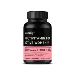 Multivitamin For Active Women Capsule for Immune Vitamin C Zinc Vitamin D 30-120