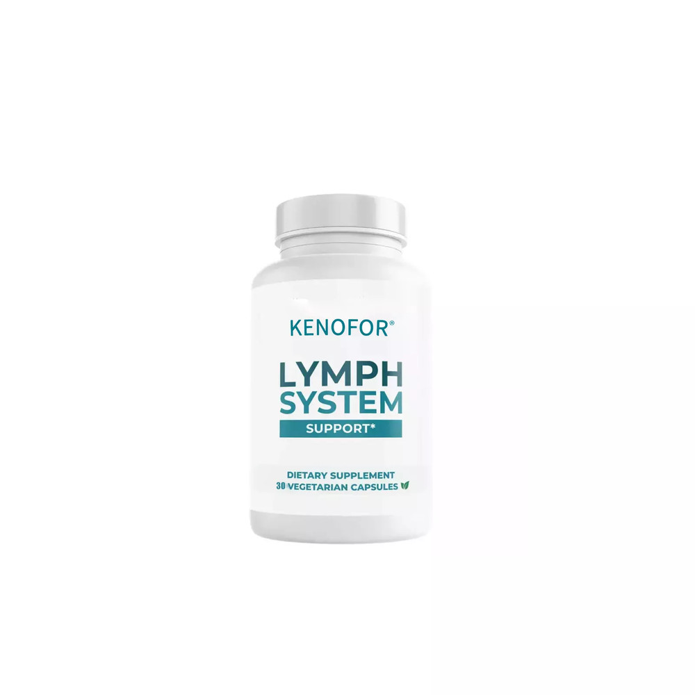 Vegan Lymphatic System Support Capsules Lymph Detox Cleanse Support Dietary