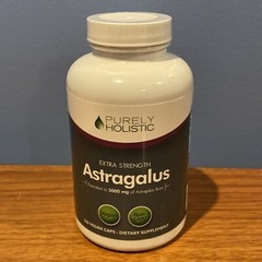 Purely Holistic Astragalus – Extra Strength – 5000 mg – 250 capsules –